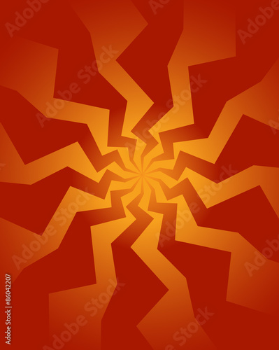 Swirling background. Abstract shapes forming vortex phenomenon