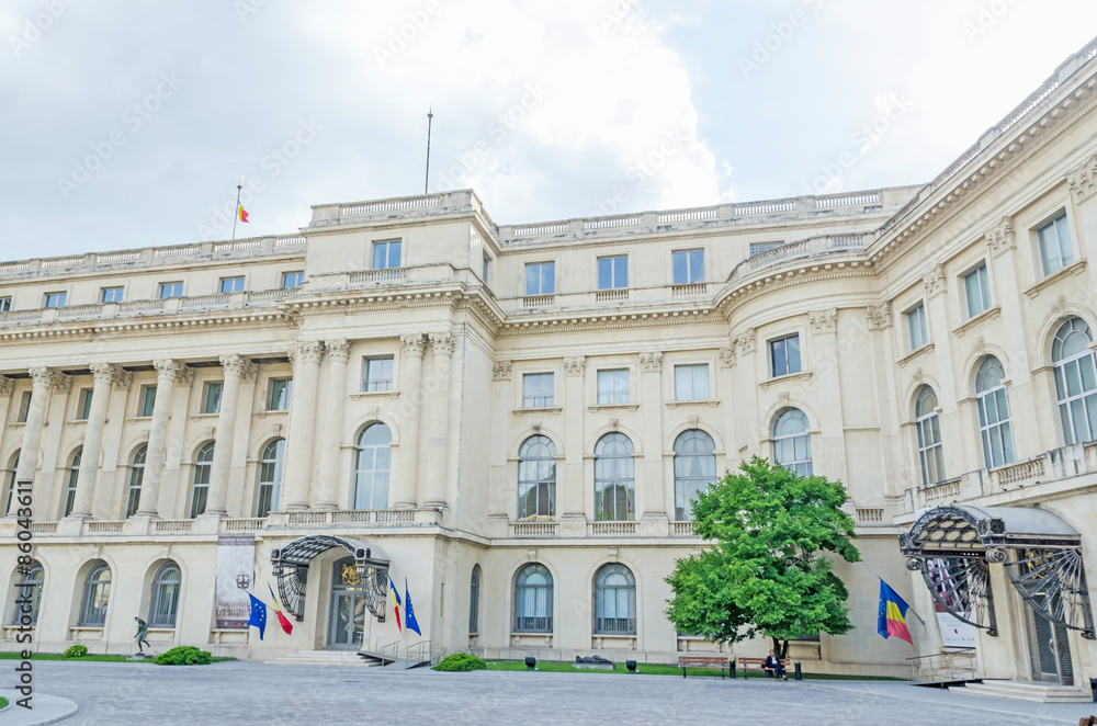 The National Art Museum, The Royal Palace. Bucharest, Romania The National Art Museum, The Royal Palace. Bucharest, Romania