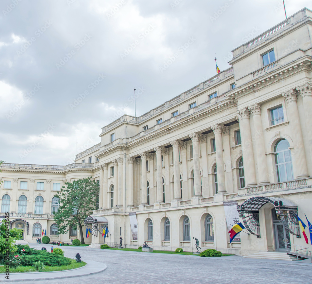 The National Art Museum, The Royal Palace. Bucharest, Romania