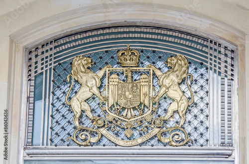 The National Art Museum, The Royal Palace. The National royal logo.