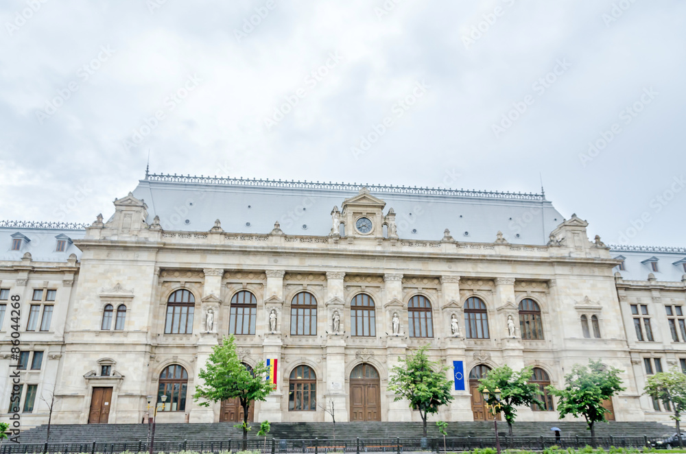 The Courthouse of Bucharest.