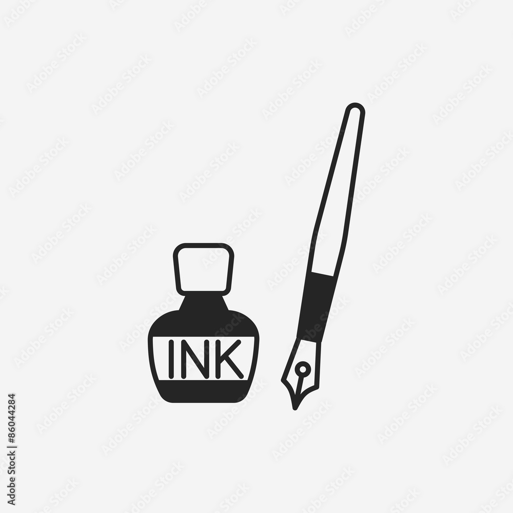 Fototapeta premium ink icon
