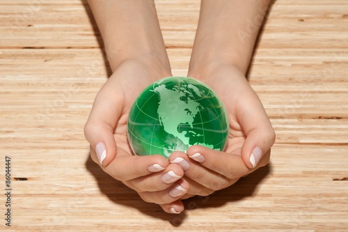 Globe, Earth, Human Hand.