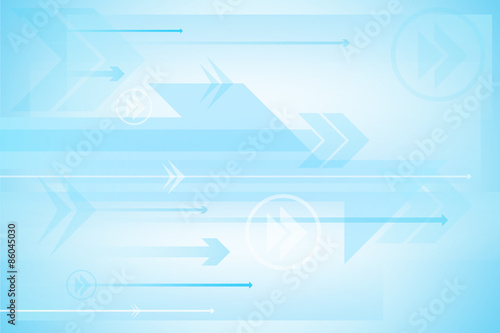 Arrow abstract technology background, Vector illustration