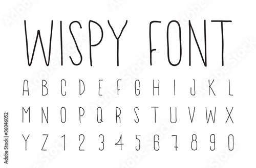 Minimal Font Symbol Icon Alphabet
