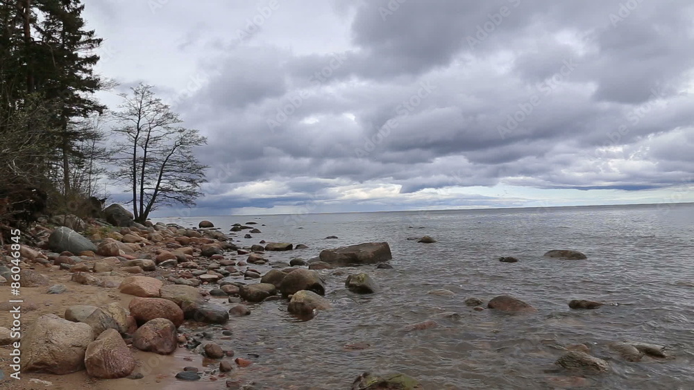 Baltic Sea coast beach Kurzeme Roja Baltic Sea coast beach Kurzeme Roja