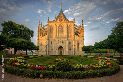 St Barbara's Cathedral Kutna Hora photo