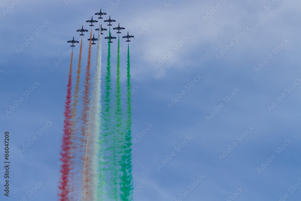 Frecce Tricolori: italian aerobatic Team Frecce Tricolori: italian aerobatic Team