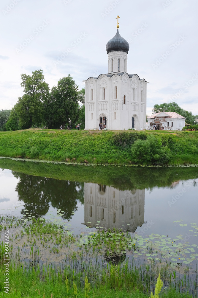Church of the Intercession on the Nerl in Bogolyubovo near Vladimir, Russia
