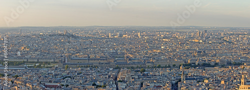 Panorama of Paris #86047891
