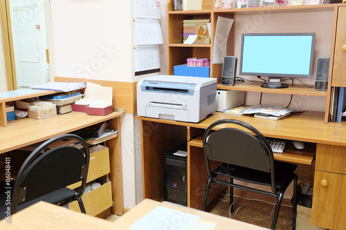 Interior of the office