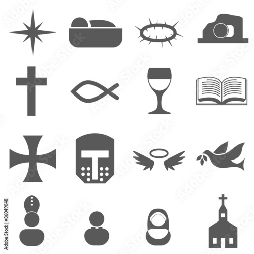 Christian Icon Set