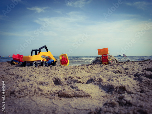 Spielzeug am Strand © Theo Broere