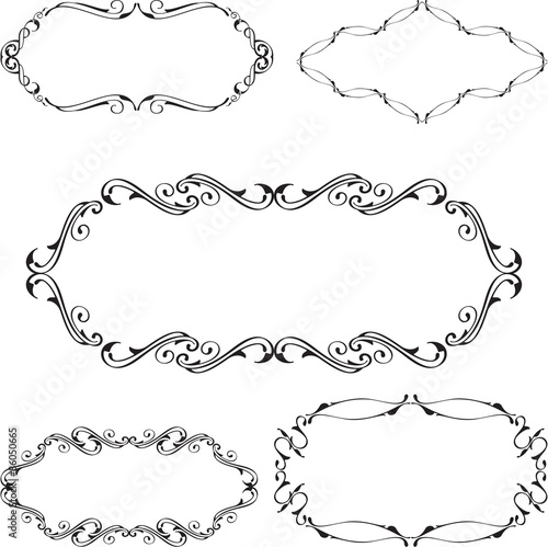 Baroque nice frame set