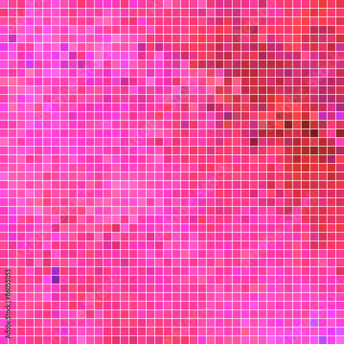 abstract square pixel mosaic background