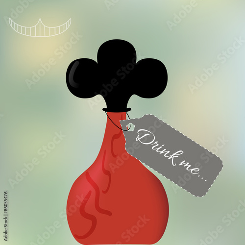 Alice  Drink Me Bottle from Wonderland World