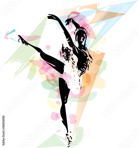 Ballet Dancer illustration