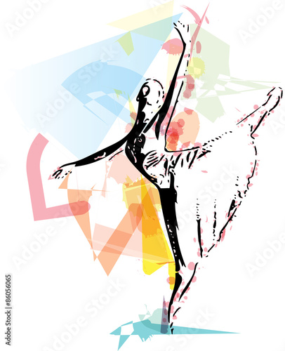 Ballet Dancer illustration