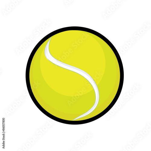 Tennis Ball illustration vector
