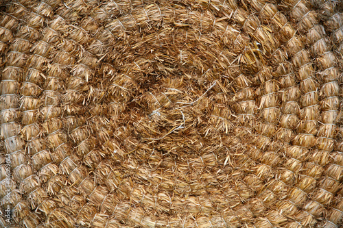 Target of straw, particular