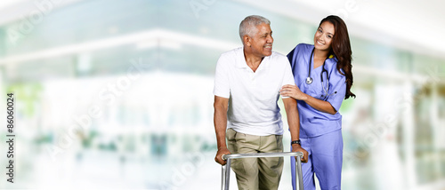 Health Care Worker and Elde...
