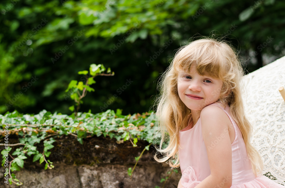 happy smiling blond kid portrait happy smiling blond kid portrait
