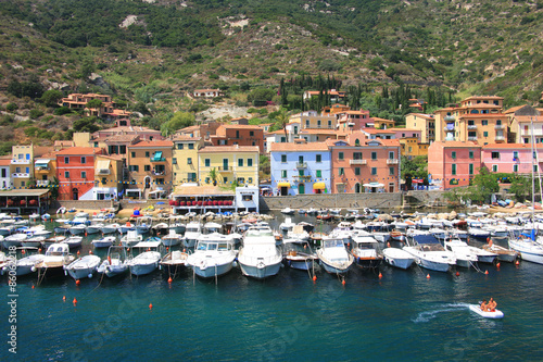 Toscana,Isola del Giglio.Giglio Porto.