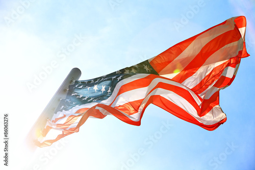 USA flag photo