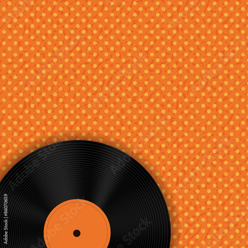 Abstract Music Background Vector Illustration for Your Design