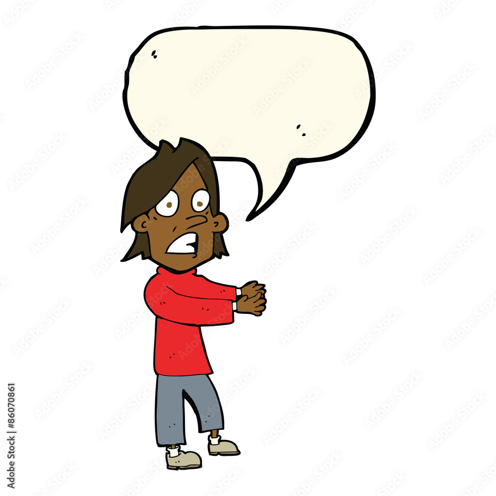 cartoon shocked man with speech bubble cartoon shocked man with speech bubble