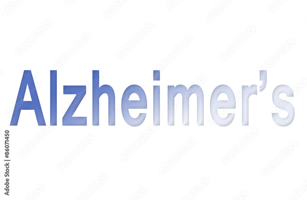 Alzheimer's Typography