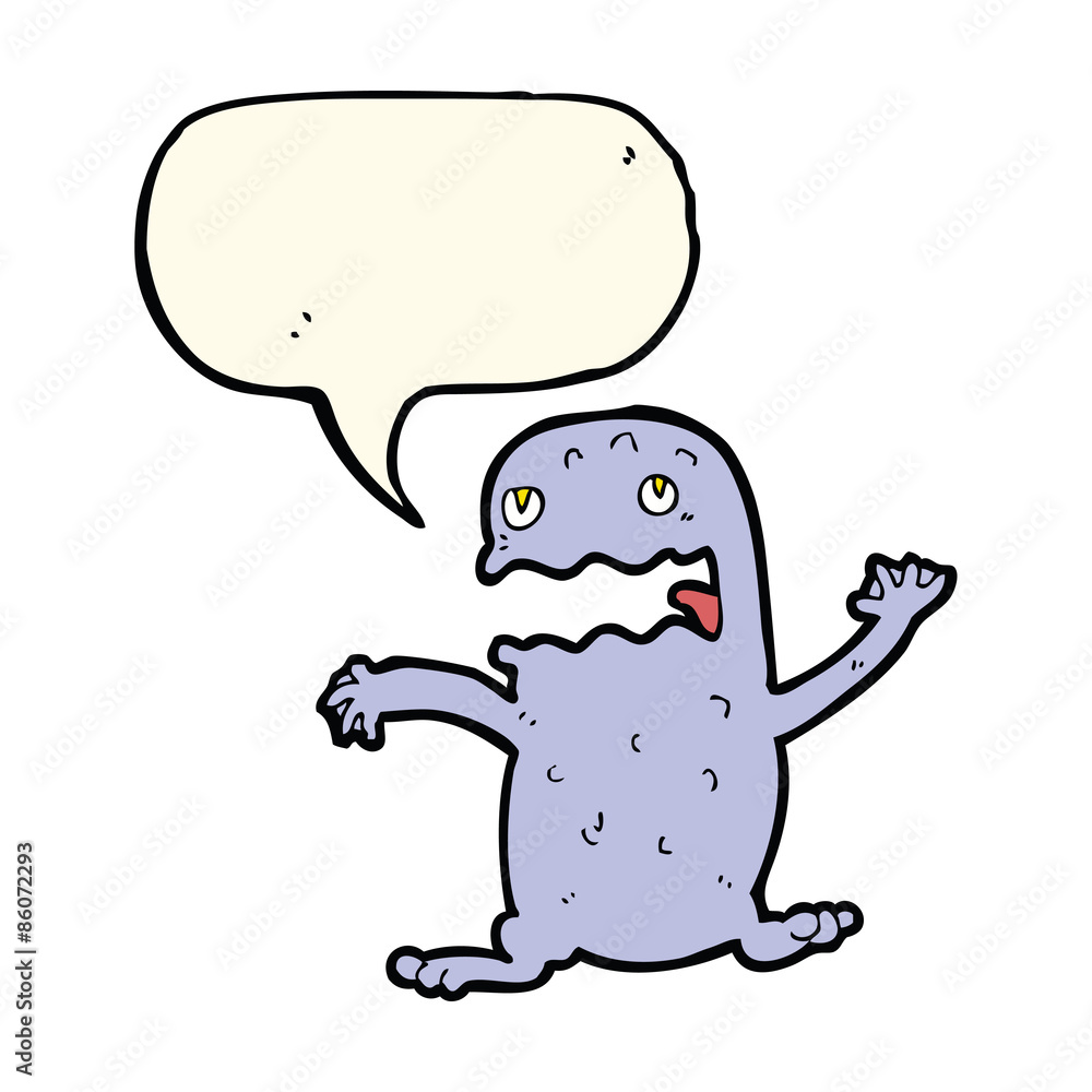 cartoon funny frog with speech bubble cartoon funny frog with speech bubble