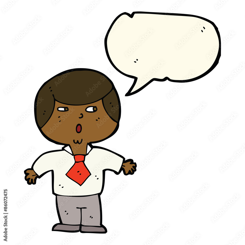 cartoon shocked boy with speech bubble cartoon shocked boy with speech bubble