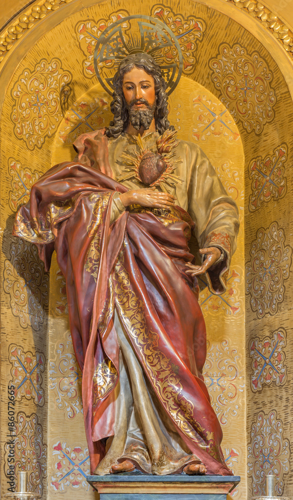 Granada - Heart of Jesus Christ  in Iglesia de san Anton
