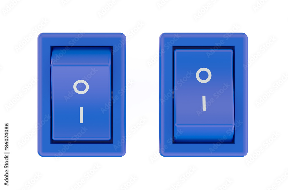 two blue switch