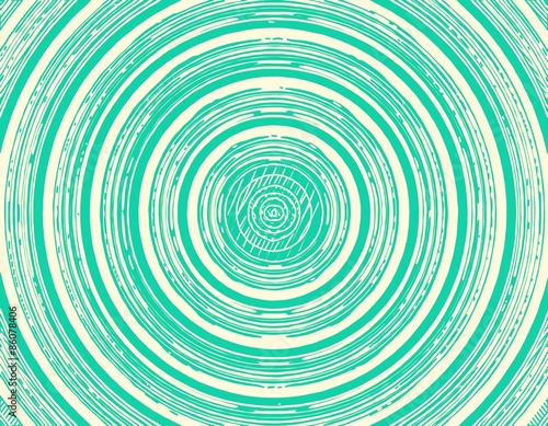 green seamless circle background