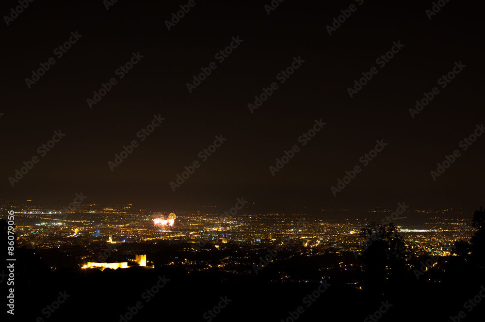 Fireworks over Zagreb