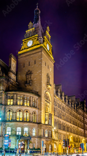 The Grand Central Hotel, a historic building in Glasgow, Scotlan