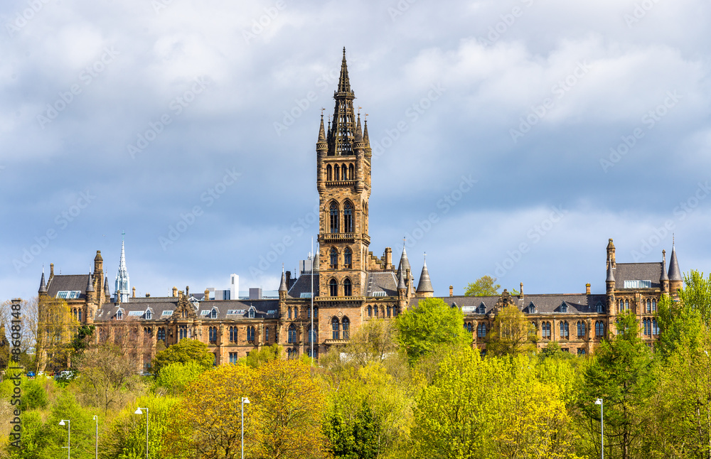 View of the University of Glasgow - Scotland