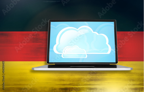 Computer Screen Illustration