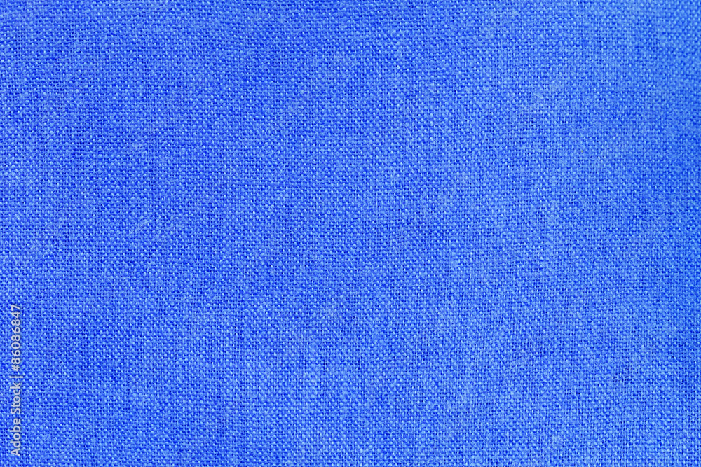 Blue linen texture for the background Blue linen texture for the background