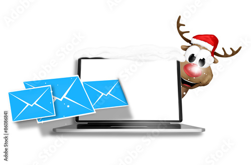 Computer Screen Illustration