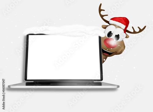 Computer Screen Illustration