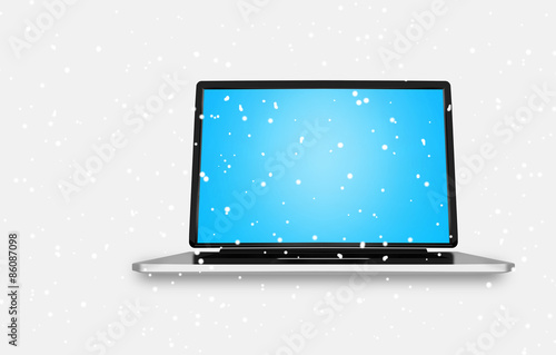 Computer Screen Illustration