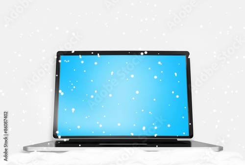 Computer Screen Illustration