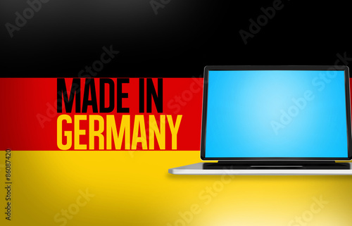 Computer Screen Illustration