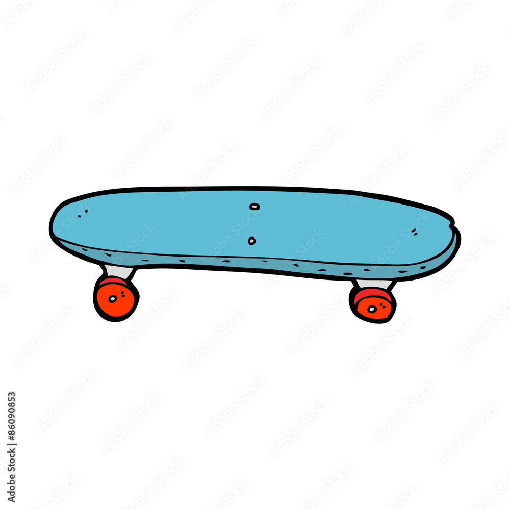 cartoon skateboard cartoon skateboard