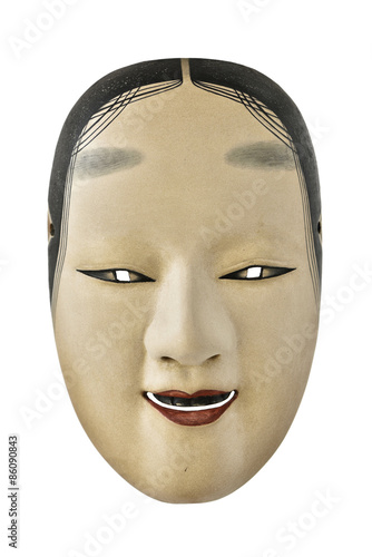 Antique japanese mask