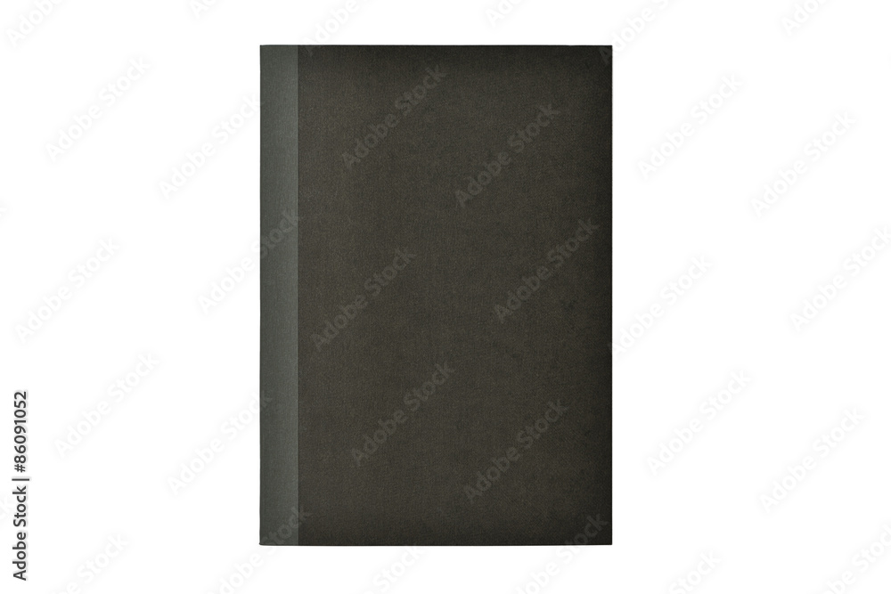 Vintage black notebook