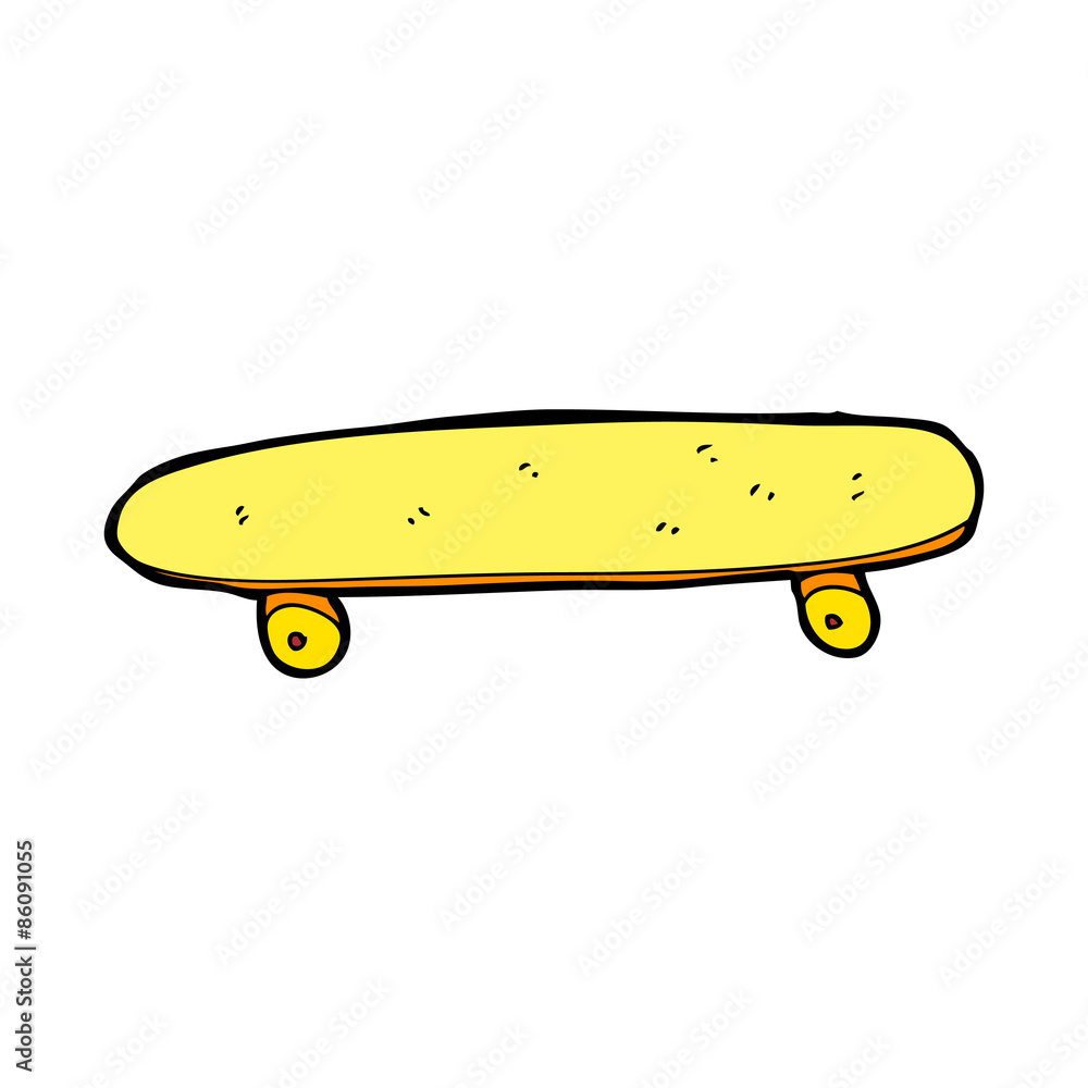 cartoon skateboard cartoon skateboard
